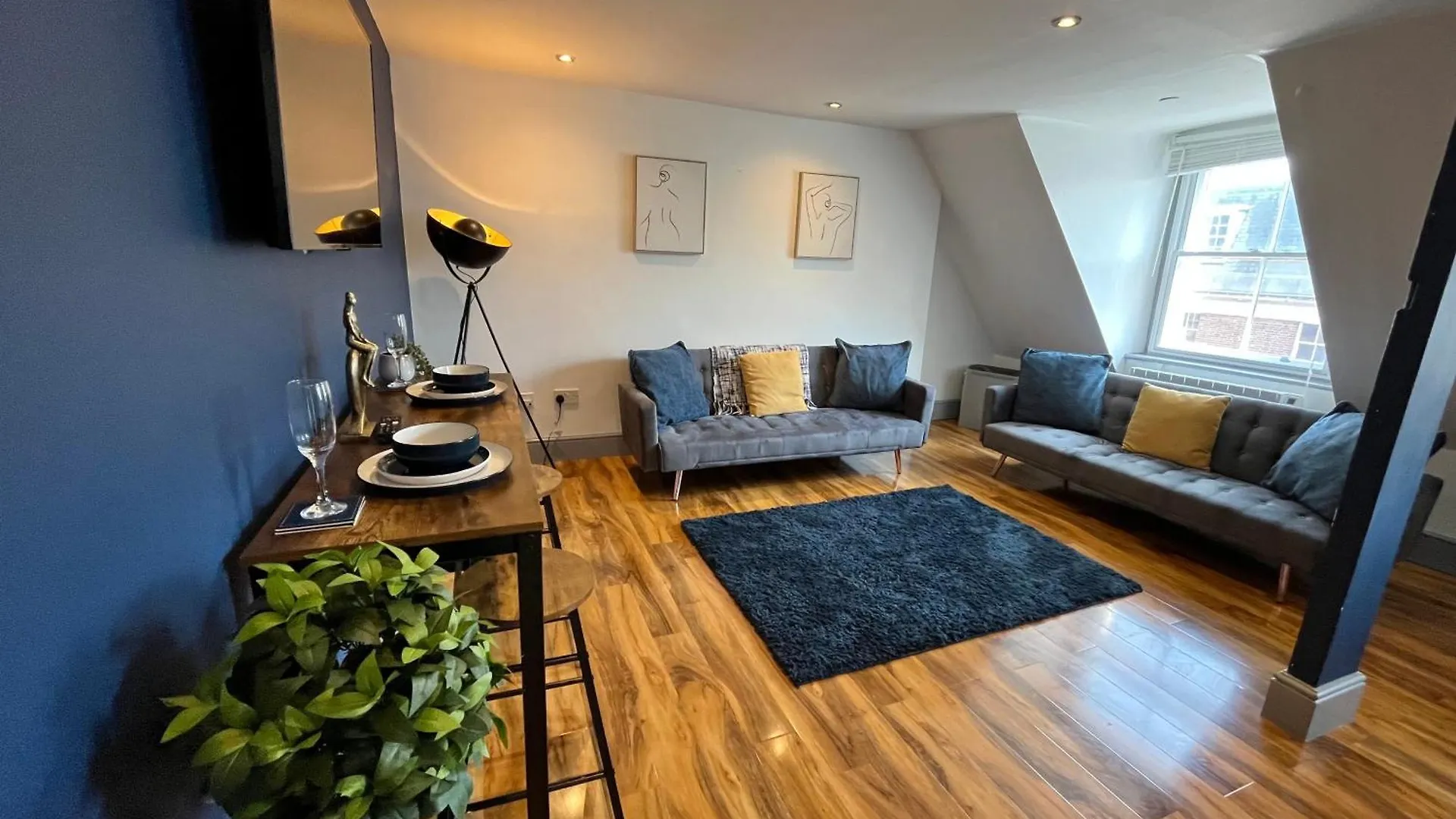 Magnificent One Bed Penthouse Apartment Nottingham